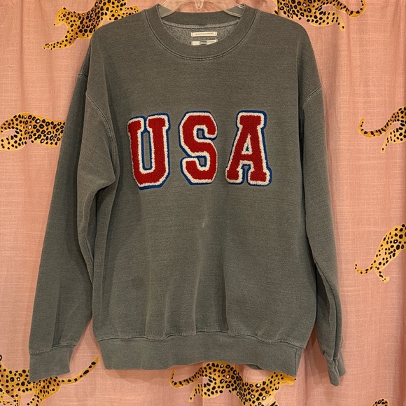 Anthropologie USA Patch Sweatshirt - Picture 5 of 11